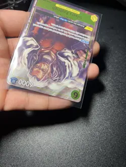 Silvers Rayleigh OP14-108 The Azure Sea's Seven ENGLISH OP14 One Piece FULL ART - Image 3