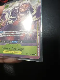 Silvers Rayleigh OP14-108 The Azure Sea's Seven ENGLISH OP14 One Piece FULL ART - Image 4