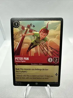 Disney Lorcana Peter Pan - Fearless Fighter - #119/204 - The First Chapter - Image 1