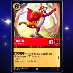 Tigger One Of A Kind - Common - Disney Lorcana Rise of the Floodborn #127/204 - Image 1