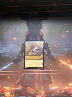 Piglet - Very Small Animal 18 Cold Foil Rise of the Floodborn Disney Lorcana - Image 1