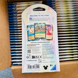 EMPTY Sleeved Booster-Disney Lorcana Fabled Booster Case (48 Packs) - Image 3