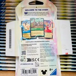 EMPTY Sleeved Booster-Disney Lorcana Fabled Booster Case (48 Packs) - Image 5