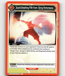 Union Arena Sound Breathing Fifth Form: String Performance - Demon Slayer: Kimet - Image 1