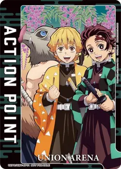 Demon Slayer Action Point Foil - UEPR /KMY-AP01 NM - Union Arena - Image 1