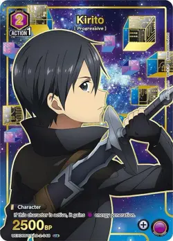 Kirito Alternate Art Foil - UEX06BT/SAO-2-048 NM - Union Arena - Image 1