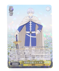Weiss Schwarz Frieren Himmel SFN/S108-001 RR Holo Foil Anime Trading Card - Image 1