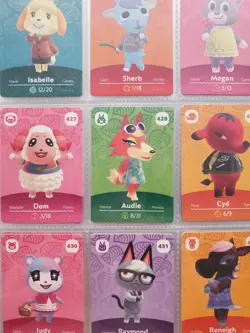 Animal Crossing Amiibo Cards Series 1,2,3,4,5 (US AUTHENTIC) CHOOSE SINGLES - Image 1