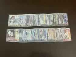 Opened Box 2025 Weiss Schwarz Fairy Tail Chronicle Set 168 Card Lot ( No SPs ) - Image 2