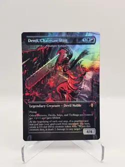 Denji, Chainsaw Man Alt Foil Custom Playtest-Proxy High-Quality Laminated - Image 1