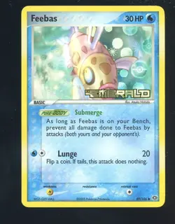 Pokemon Card - Feebas Emerald 49/106 Reverse Holo - Image 1