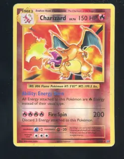Pokemon Card Charizard 11/108 Reverse Holo Rare XY Evolutions Set - Image 1