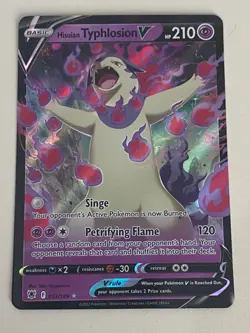 Pokemon - Hisuian Typhlosion V 053/189 Full Art Astral Radiance NM - Free Card - Image 1