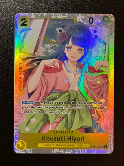 Kouzuki Hiyori - OP06-106 SR - One Piece Card Game TCG - English - Image 1