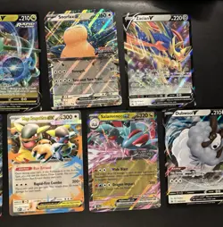 Lot Of 11 Jumbo Pokemon Trading Cards - Image 2