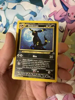 Pokemon Umbreon Holo Rare TCG Card Neo Discovery 13/75-Near Mint-Wotc vintage🔥 - Image 1