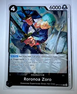 One Piece Card Game - Roronoa Zoro OP10-095 Rare Foil English - Image 1