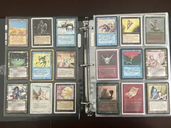 Huge! Vintage Magic Gathering 1026 Cards Collection Binder Alpha Mtg Lot - Image 3