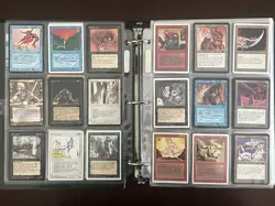 Huge! Vintage Magic Gathering 1026 Cards Collection Binder Alpha Mtg Lot - Image 4