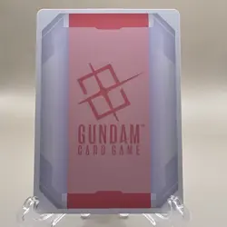 Bandai Gundam War TCG Resource P-025 EST-RM03 Holo Card Stock Collector Card - Image 2