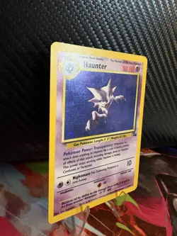 Haunter Holo 6/62 Fossil Set WOTC Pokemon Card LP-MP Vintage - Image 4