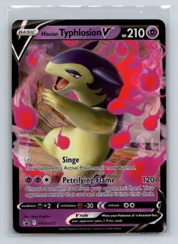 Hisuian Typhlosion V Full Art Promo SWSD SWSH: Sword & Shield Promo Cards SWSH23 - Image 1