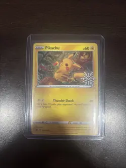 Pikachu - (Holiday Calendar) SWSH153 SWSH: Sword & Shield Promo Cards Holo - Image 1
