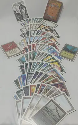 *****Lot Of 97 Assorted Magic:The Gathering Revised Edition Cards***** - Image 1