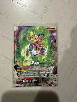 Broly, Surge of Brutality P-181 PR Gold Stamped Dragon Ball Super Card Game - Image 2