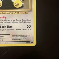Snorlax XY179 XY Black Star Promo Holo Rare Pokemon Card LP - Image 2