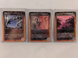Rage Werewolf Apocalypse Umbra CCG 3 Card Lot: Flux; Legendary; & Pangaea- Foil - Image 1
