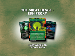 The Great Henge - Custom Magic: The Gathering Card - Image 1