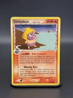 Smoochum (Delta Species) 64/101 Dragon Frontiers Regular(LP-/MP) VINTAGE POKEMON - Image 1