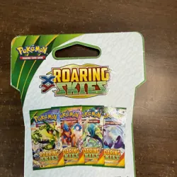 Pokemon TCG XY Roaring Skies Sleeved Booster Pack Rayquaza Art New Sealed - Image 5