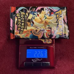 SUPER HEAVY! 22.63g 🌟Ascended Heroes🌟 Pokemon TCG Booster Pack. Sealed - Image 1