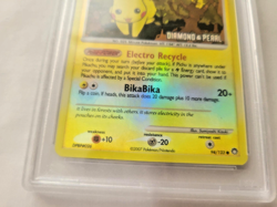 PSA 1 Pokemon Rev Holo STAMPED Pikachu Burger King Promo (DIAMOND & PERAL) PR - Image 4