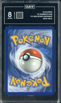 2014 Pokemon XY Phantom Forces #34/119 Gengar EX Ultra Rare TAG 8 - Image 2