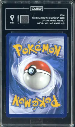 2023 Pokemon Sword & Shield Crown Zenith #GG10 Mew Galarian Gallery Holo TAG 9 - Image 2