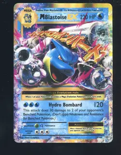 2016 Pokemon M BLASTOISE EX #22/108 Evolutions Holo Ultra Rare English - Image 1
