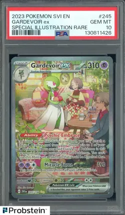 2023 Pokemon SVI EN Special Illustration Rare #245 Gardevoir ex PSA 10 - Image 1