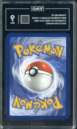2023 Pokemon Scarlet & Violet Black Star Promo #056 Charizard EX TAG 9 - Image 2