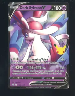 2021 Pokemon Celebrations Dark Sylveon V SWSH134 Promo - Image 1