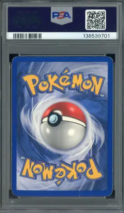 2004 Pokemon EX Ruby & Sapphire Portuguese #98 Hitmonchan EX Holo PSA 4 - Image 2