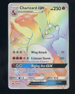 Pokemon SM: Burning Shadows Hyper Rare Charizard GX 150/147 - Image 1