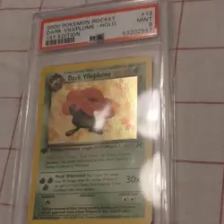 Dark Vileplume Team Rocket 13/82 1st Edition Holo PSA 9 Pokemon - Image 2