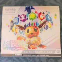 Pokemon TCG Prismatic Evolutions Elite Trainer Box Eevee English - Image 1