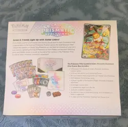 Pokemon TCG Prismatic Evolutions Elite Trainer Box Eevee English - Image 2