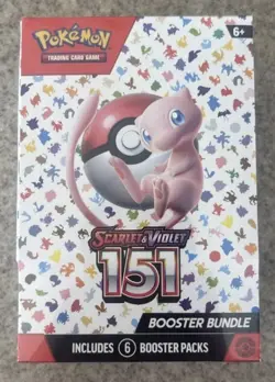 Pokemon TCG Scarlet & Violet 151 Booster Bundle Factory Sealed New 6packs - Image 1