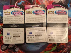 3 Packs Fusion Strike Tepig Blister Pokemon TCG Sword and Shield Blister Packs - Image 4