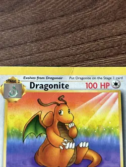 1st Edition Dragonite 19/62 - Pokemon Card - Fossil Unlimited Non Holo Rare WOTC - Image 5